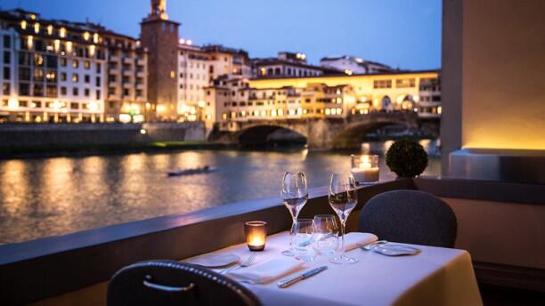 Borgo San Jacopo Sala del ristorante