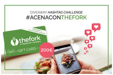 giveaway a cena con thefork